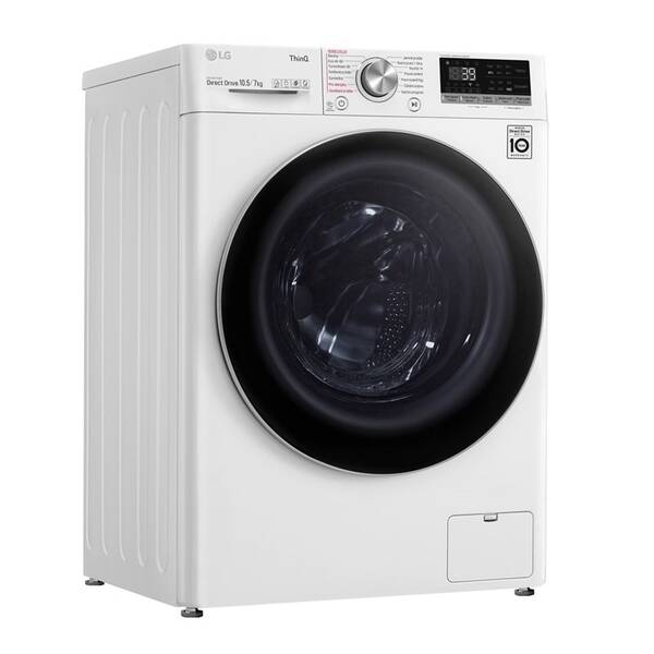 Pračka se sušičkou LG F4DV710H1E bílá

