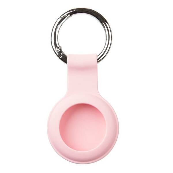 Pouzdro Tactical Beam Silicone pro Airtag růžové

