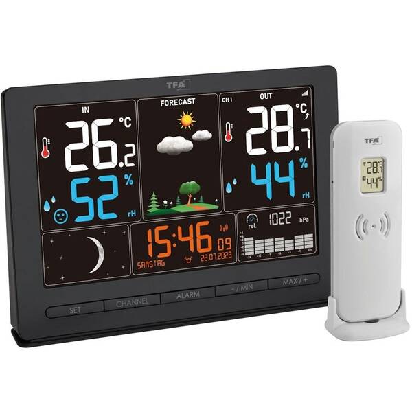 Meteorologická stanice TFA 35.1118.01 SEASON 2 černý

