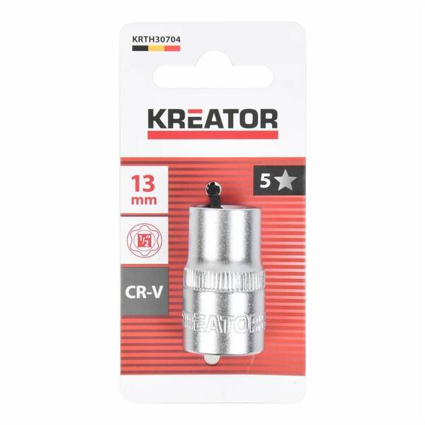 Nástrčná hlavice Kreator KRTH30704 1/2" 13mm 

