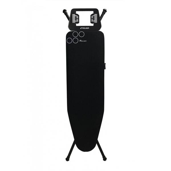 Žehlicí prkno Rolser K-UNO Black Tube M, 115 × 35 cm černé

