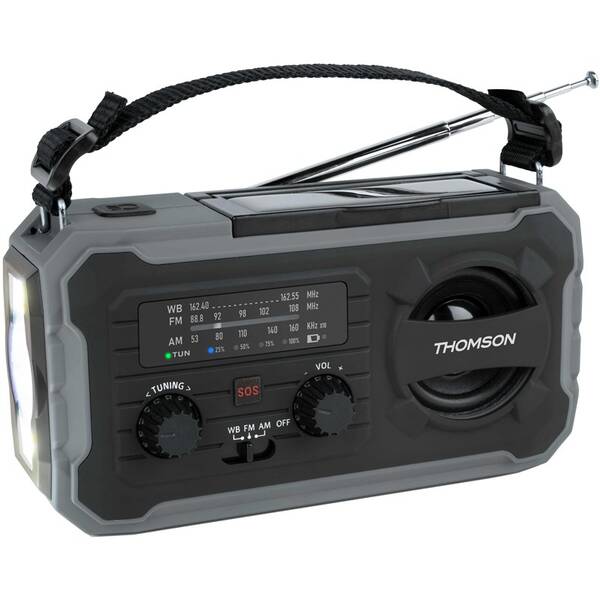 Radiopřijímač Thomson RT280G černý/šedý

