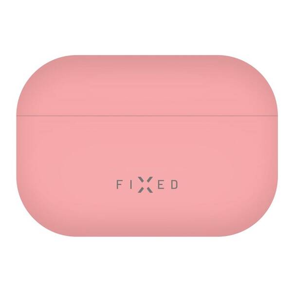 Pouzdro FIXED Silky pro Apple AirPods Pro růžové

