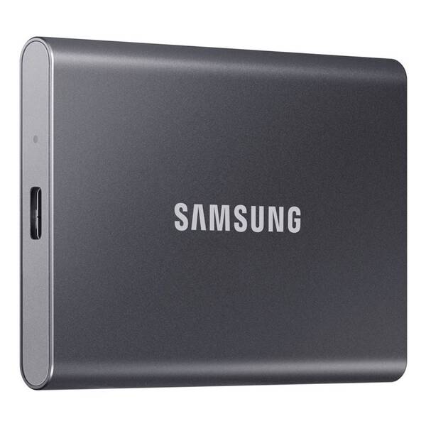 SSD externí Samsung T7 2TB šedá barva
