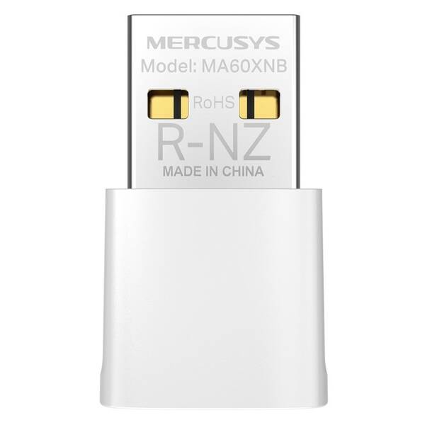 Wi-Fi adaptér Mercusys MA60XNB, Wi-Fi 6 Bluetooth bílý

