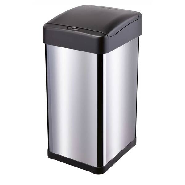 Bezdotykový odpadkový koš Lamart LT8106 40 l černý/nerez

