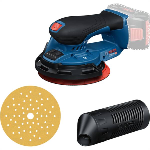 Excentrická bruska Bosch Professional GEX 18V-150-3 (bez baterie) 

