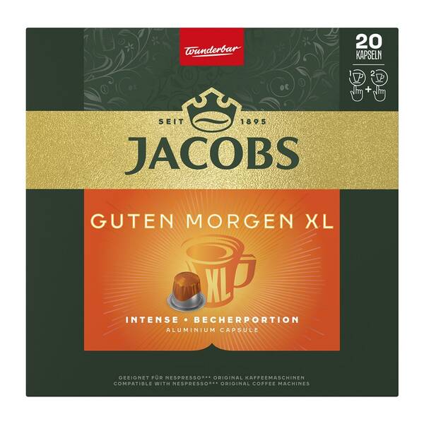 Kapsle pro espressa Jacobs Guten Morgen (20 ks) 

