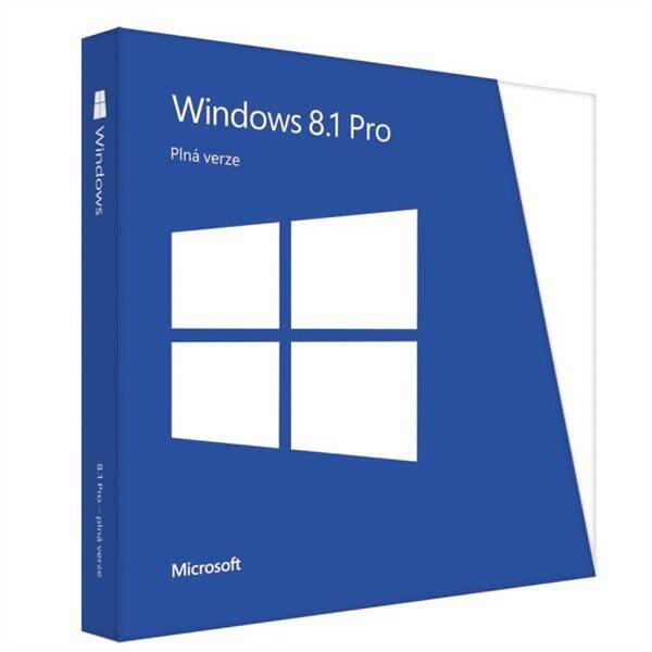 Software Microsoft Windows 8.1 Pro CZ 64bit (OEM) 
