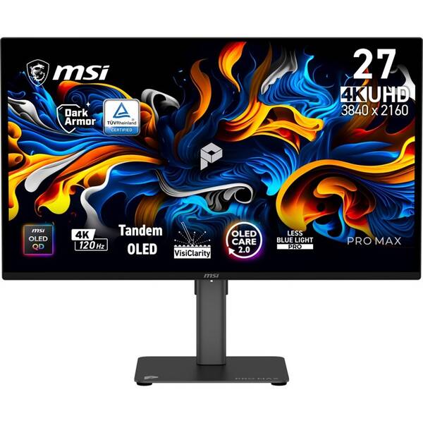 Monitor MSI PRO MAX 271UPX12G černý

