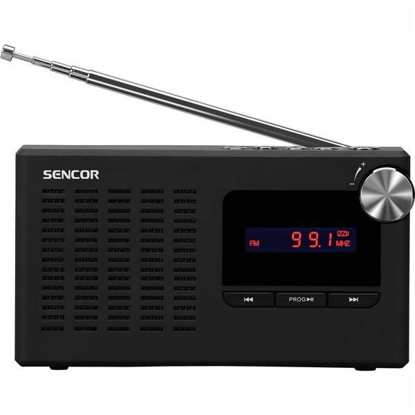 Radiopřijímač Sencor SRD 2215 černý

