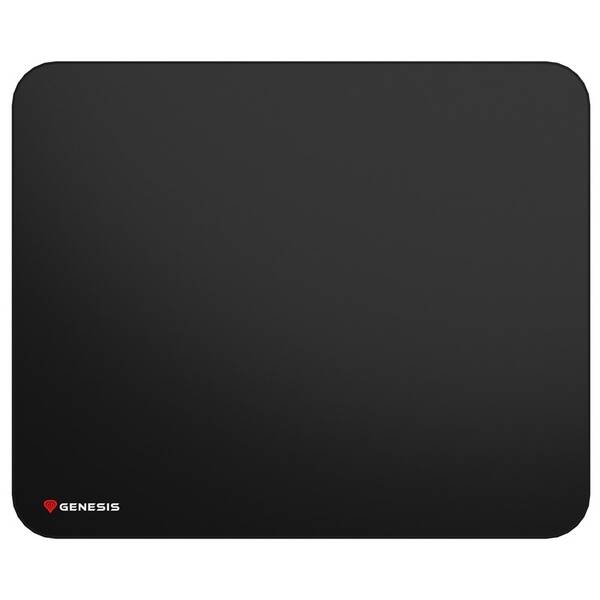 Podložka pod myš Genesis CARBON 500 L LOGO, 40×33 cm černá

