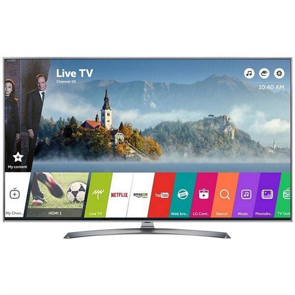Televize LG 65UJ7507 stříbrný/titanium

