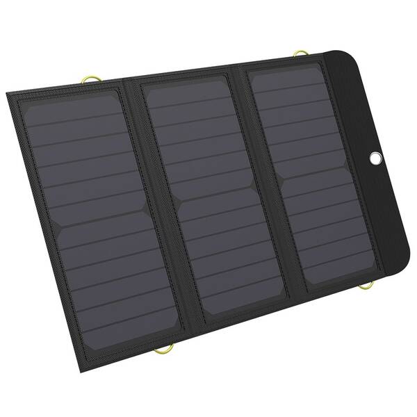 Solární nabíječka Sandberg Solar Charger 21W 2xUSB+USB-C černý

