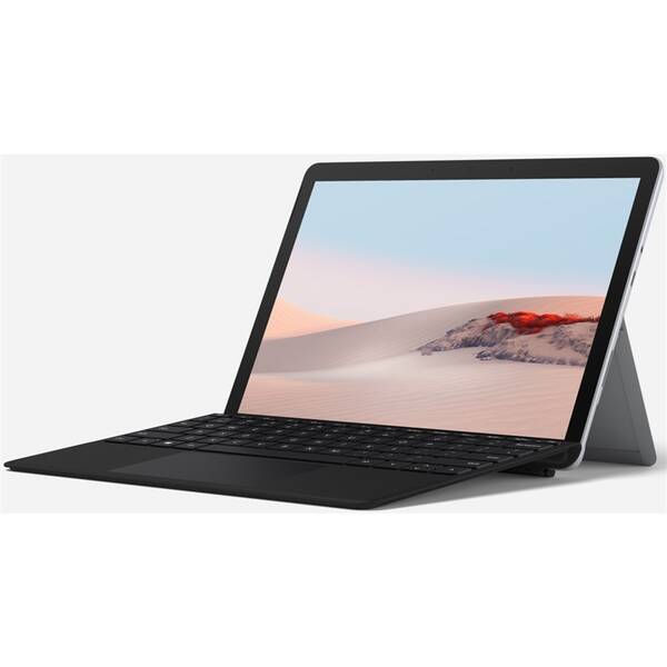 Notebook Microsoft Go 2 (stříbrný) + Pouzdro s klávesnicí (černé) 

