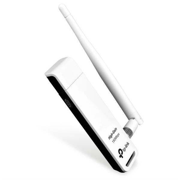 Wi-Fi adaptér TP-Link TL-WN722N bílá barva
