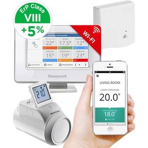 Kompletní sada Honeywell Evohome Starter Set 1 pro topení bílá

