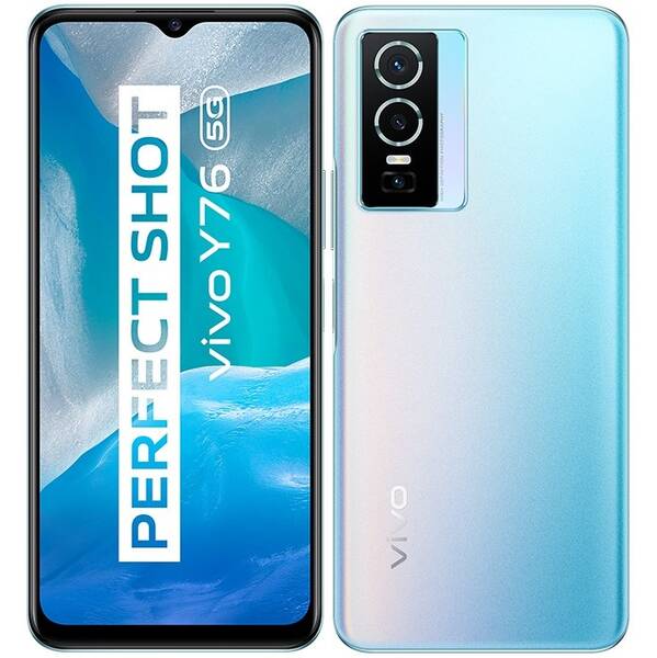 Mobilní telefon vivo Y76 5G 8 GB / 128 GB - Cosmic Aurora 

