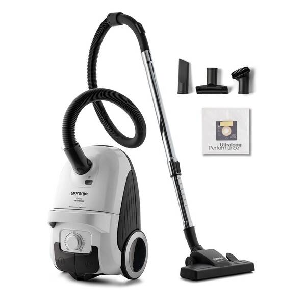 Podlahový vysavač Gorenje VCE21G4EW G400 ESSENTIAL bílý

