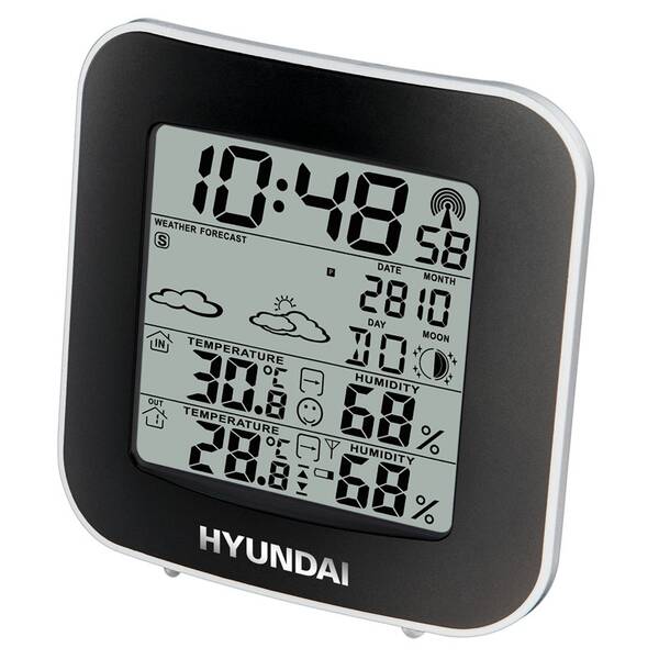 Meteorologická stanice Hyundai WS 8236 černá/stříbrná

