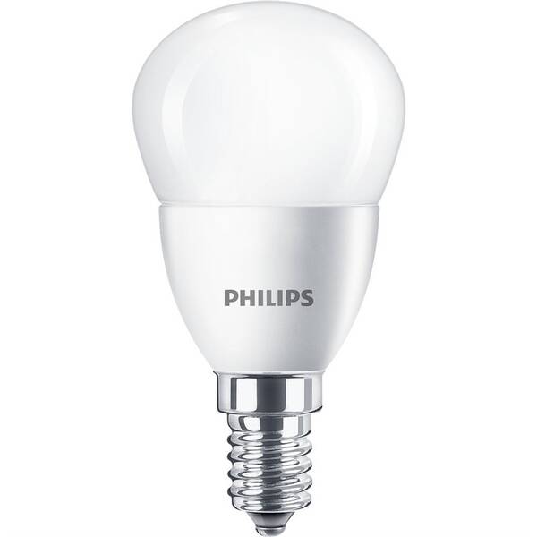 Žárovka LED Philips klasik, 5,5W, E14, teplá bílá 

