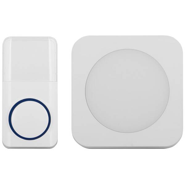 Zvonek bezdrátový WG Wireless Door Bell bílý

