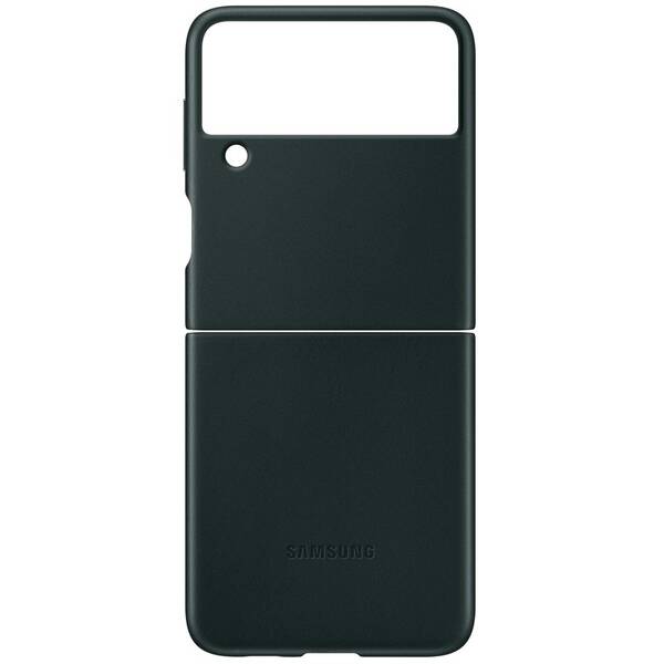 Kryt na mobil Samsung Leather Cover Galaxy Z Flip3 zelený

