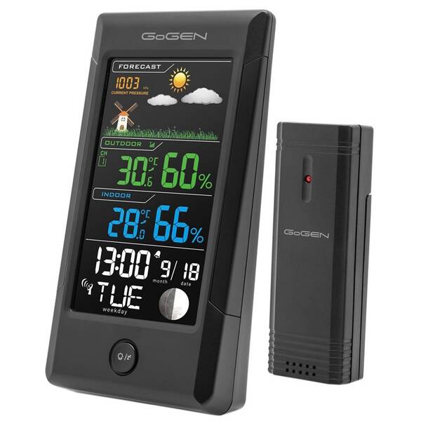 Meteorologická stanice GoGEN ME 1296 černá

