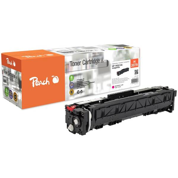 Toner Peach HP 207A, W2213A, 1250  stran purpurový

