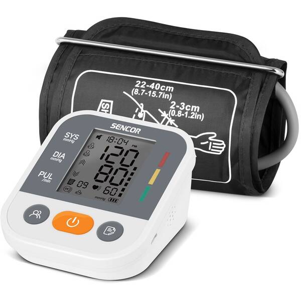 Tlakoměr na paži Sencor SBP 1100WH bílý

