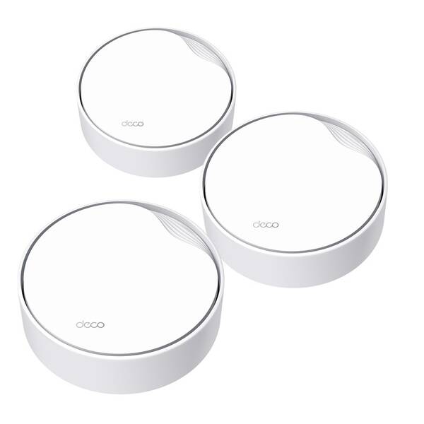 Komplexní Wi-Fi systém TP-Link Deco X50-PoE Mesh, AX3000 (3 ks) bílý


