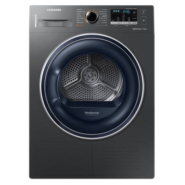 Sušička prádla Samsung DV80M50103X/LE černá barva
