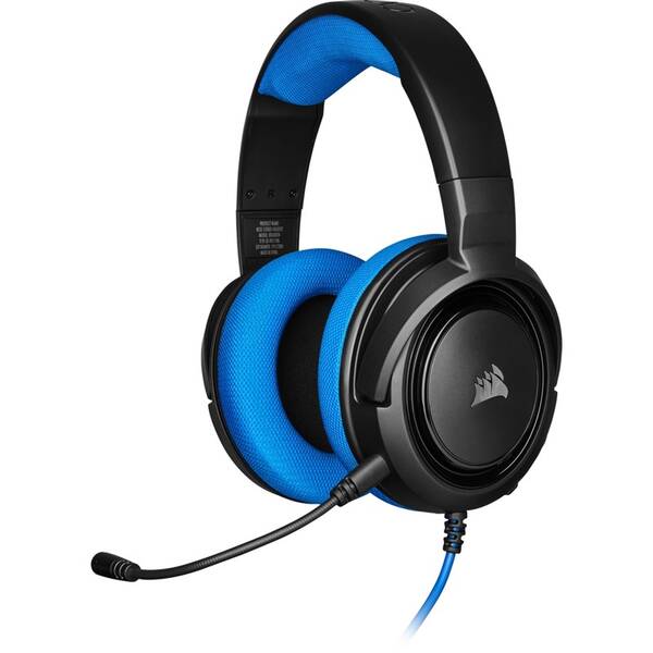 Headset Corsair HS35 černý/modrý

