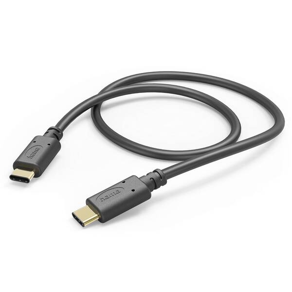 Kabel Hama USB-C/USB-C, 1,5m černý


