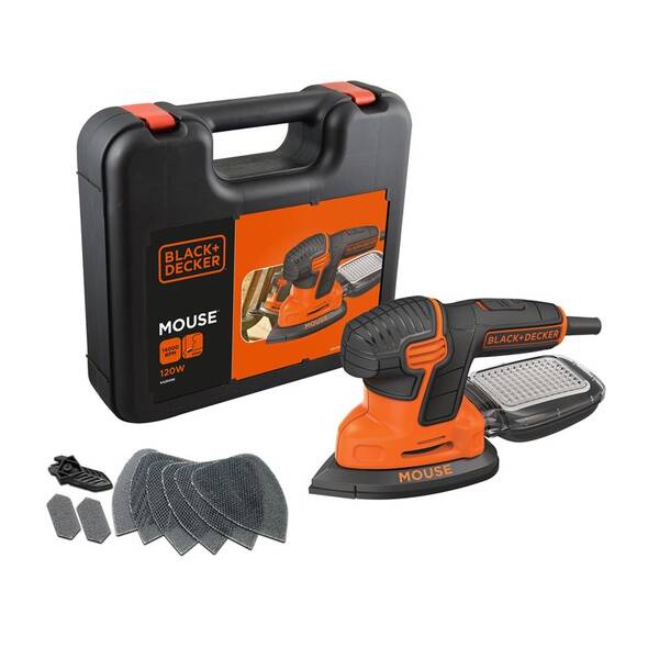 Vibrační bruska Black-Decker KA2500K-QS 120W 

