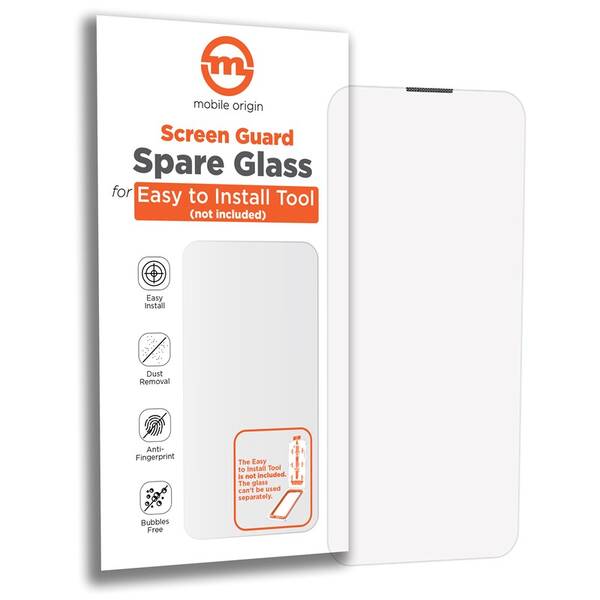 Tvrzené sklo Mobile Origin Orange Screen Guard Spare Glass na Apple iPhone 16e/17e/14/13 Pro/13 

