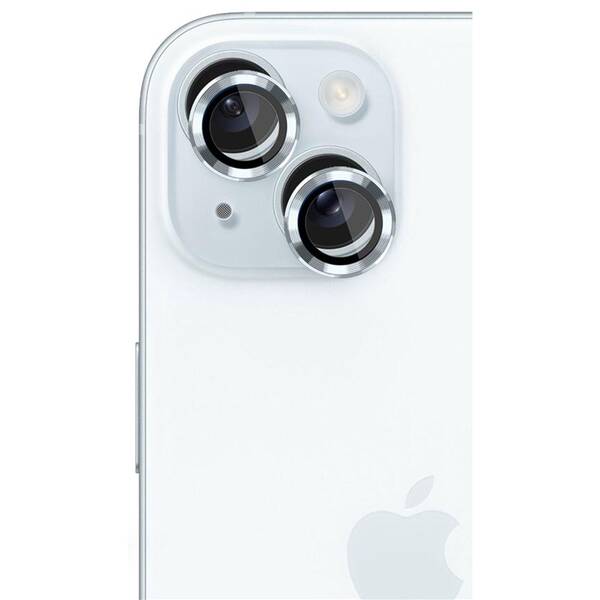 Ochranné sklo čočky fotoaparátu 3mk Lens Protection Pro na Apple iPhone 15 modré

