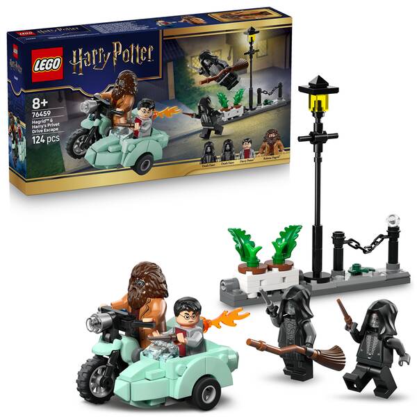 Stavebnice LEGO® Harry Potter™ 76459 Hagrid™ a Harryho útěk ze Zobí ulice 

