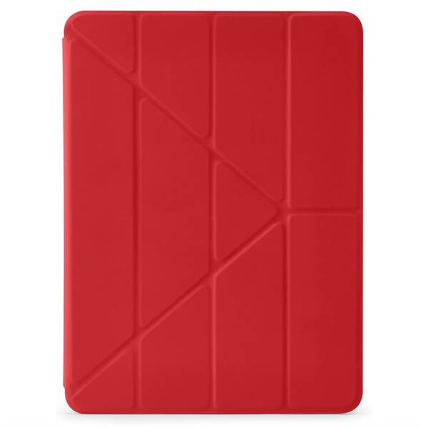 Pouzdro na tablet Pipetto Origami Pencil na Apple iPad 10,2" (2019/2020) červené

