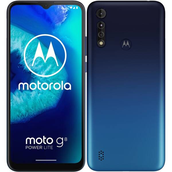 Mobilní telefon Motorola Moto G8 Power Lite - Royal Blue 

