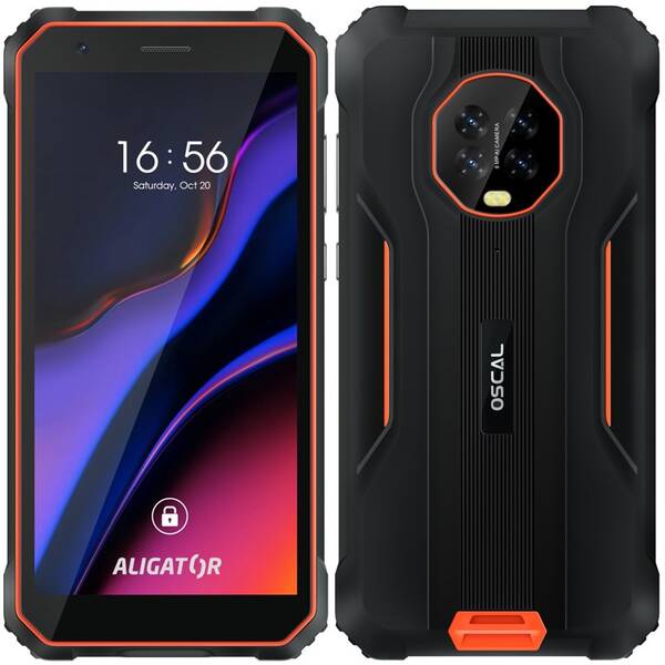 Mobilní telefon Oscal S60 oranžový

