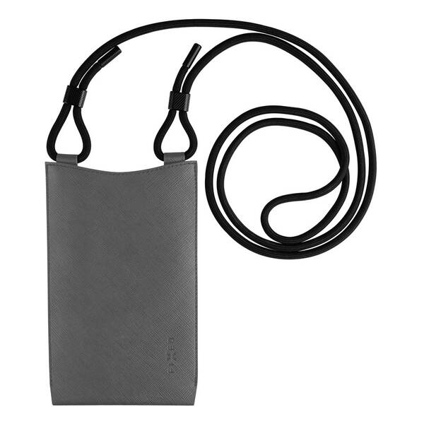 Taštička přes rameno FIXED Verona, pro mobil do 7" šedá barva
