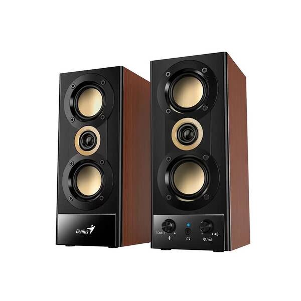 Reproduktory Genius SP-HF800BT černé/hnědé

