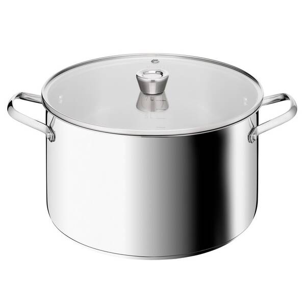Hrnec s poklicí Tefal E3366955 XL, 30 cm nerez

