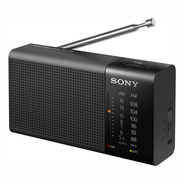 Radiopřijímač Sony ICF-P36 černý

