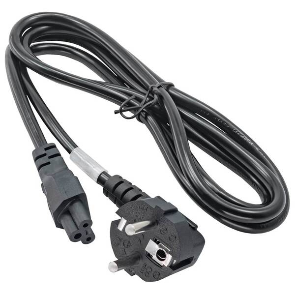 Kabel Akyga napájecí pro NTB, 1,5m černý

