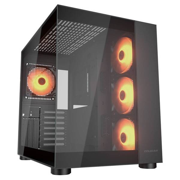 Case Cougar FV150 RGB Dual-Chamber černá

