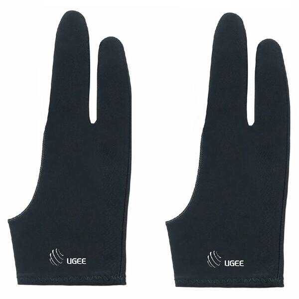 Rukavice UGEE Art Glove, 2 ks černé

