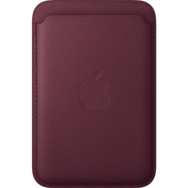 Peněženka Apple iPhone FineWoven s MagSafe burgundsky červená 

