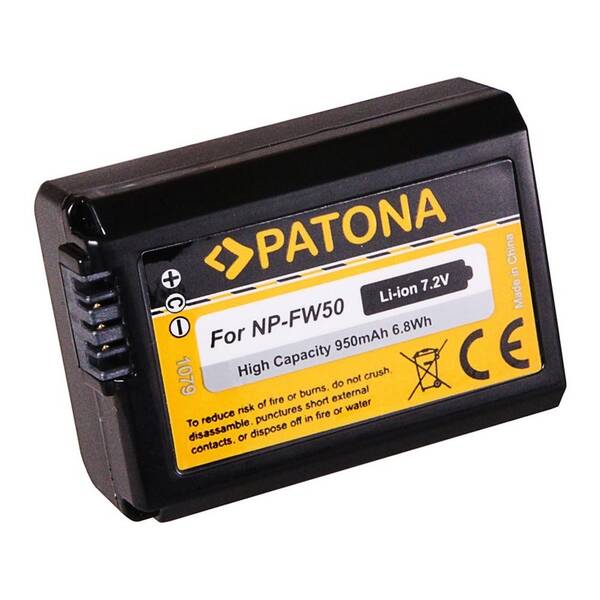 Baterie PATONA pro Sony NP-FW50 950mAh 


